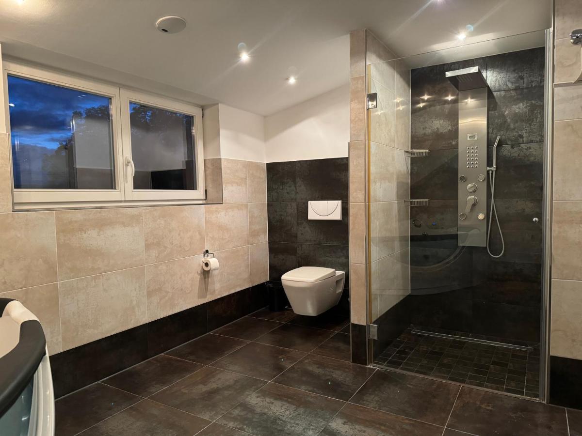 205 Qm "Traumtor" Mit Sauna, Whirlpool, Kamin Und 3 Terrassen Mit Blick In Die Boehmisch Saechsische Schweiz Dresda Esterno foto